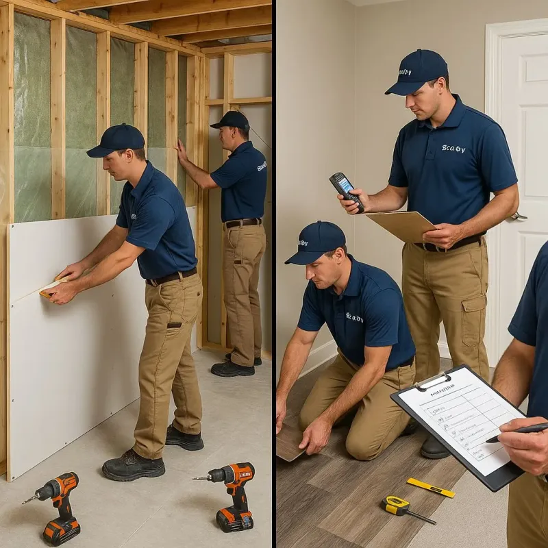 Repairs and Reconstruction process in Stowe, PA