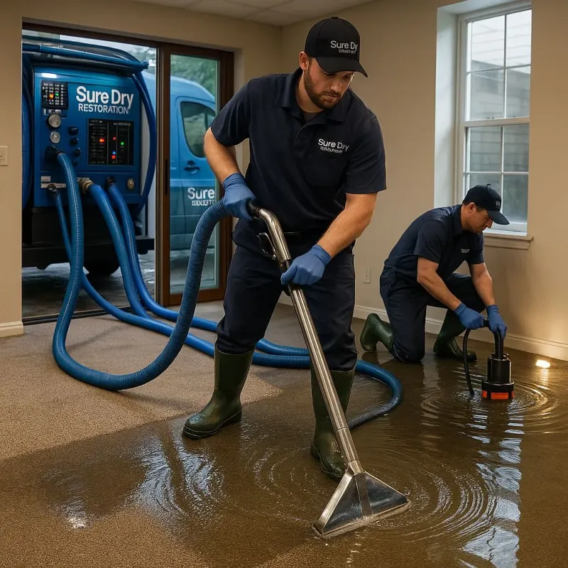 Water Extraction and Removal process in Stowe, PA